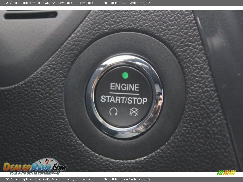 2017 Ford Explorer Sport 4WD Shadow Black / Ebony Black Photo #16