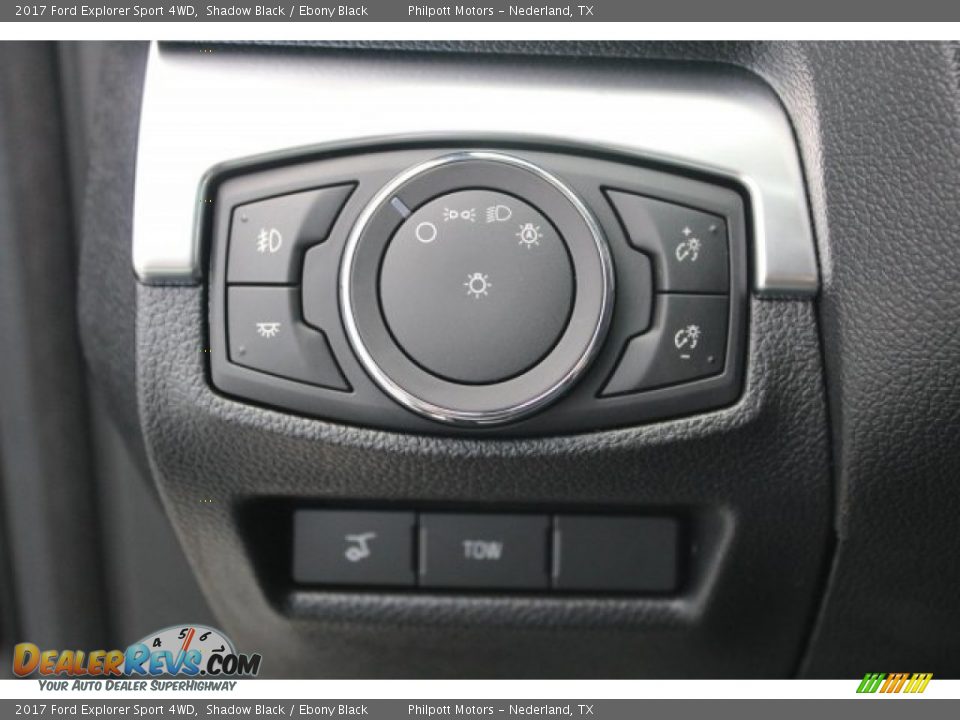 2017 Ford Explorer Sport 4WD Shadow Black / Ebony Black Photo #20