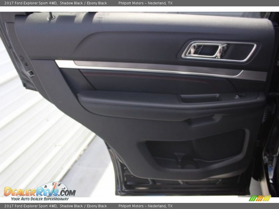 2017 Ford Explorer Sport 4WD Shadow Black / Ebony Black Photo #21