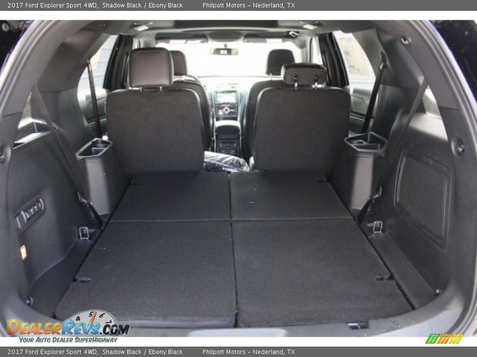 2017 Ford Explorer Sport 4WD Shadow Black / Ebony Black Photo #25