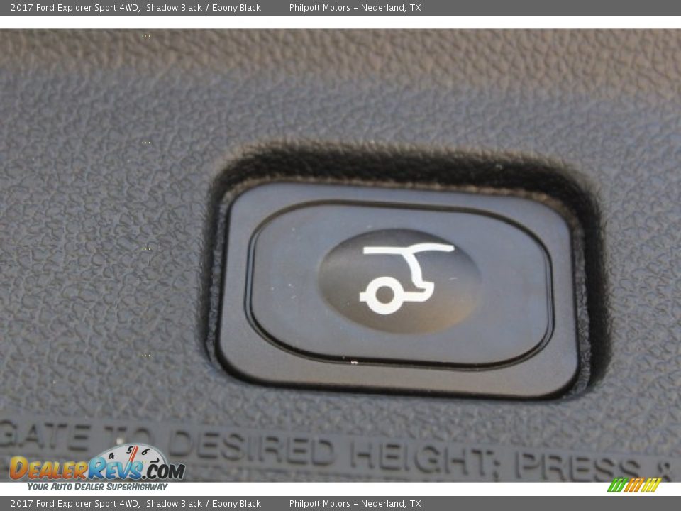 2017 Ford Explorer Sport 4WD Shadow Black / Ebony Black Photo #26