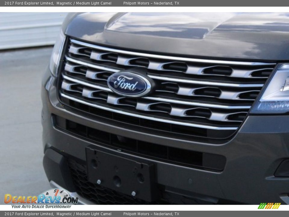 2017 Ford Explorer Limited Magnetic / Medium Light Camel Photo #4