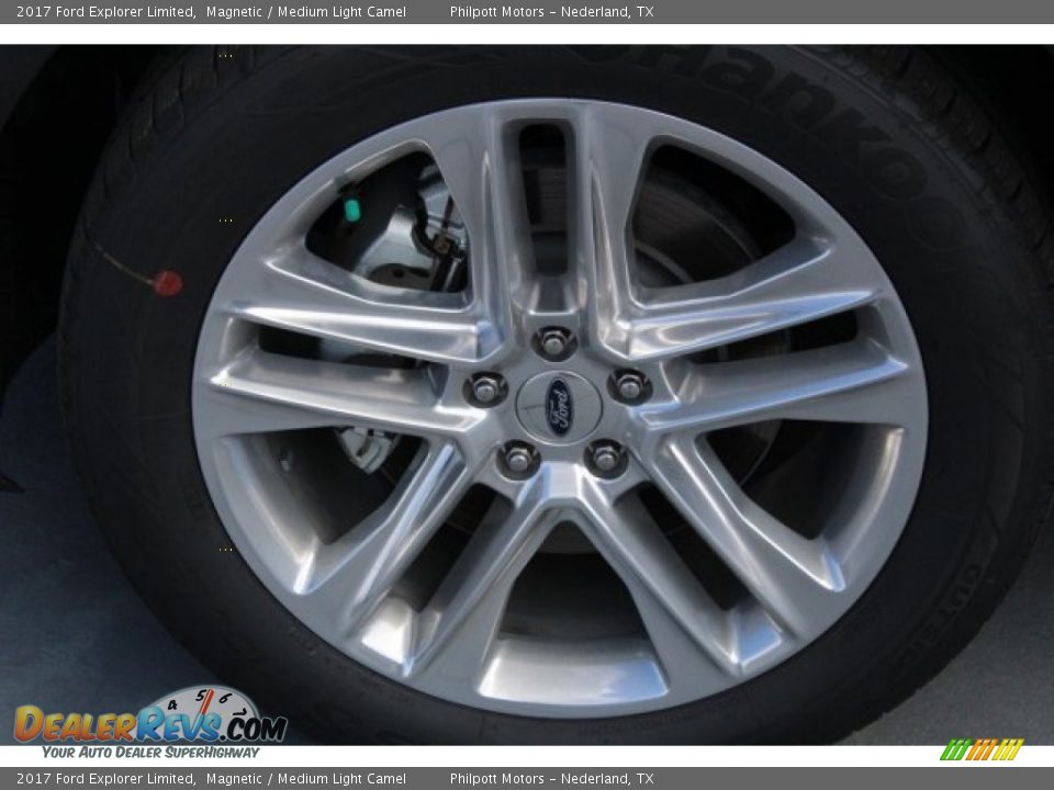 2017 Ford Explorer Limited Magnetic / Medium Light Camel Photo #5