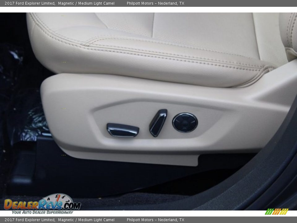 2017 Ford Explorer Limited Magnetic / Medium Light Camel Photo #12
