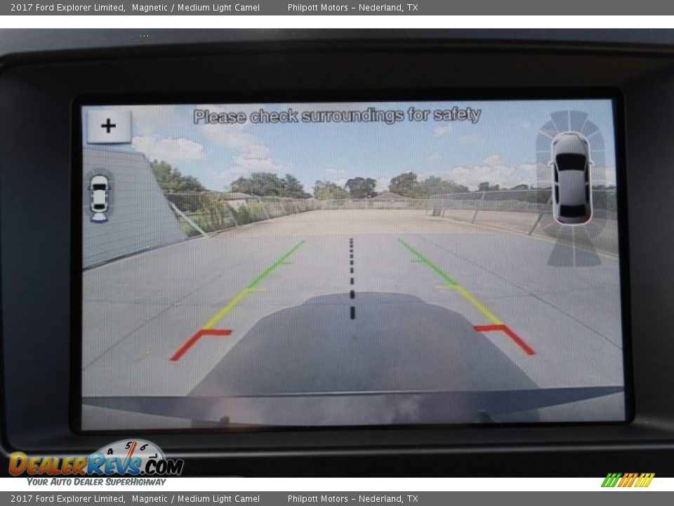 2017 Ford Explorer Limited Magnetic / Medium Light Camel Photo #13