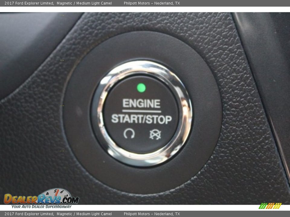 2017 Ford Explorer Limited Magnetic / Medium Light Camel Photo #16