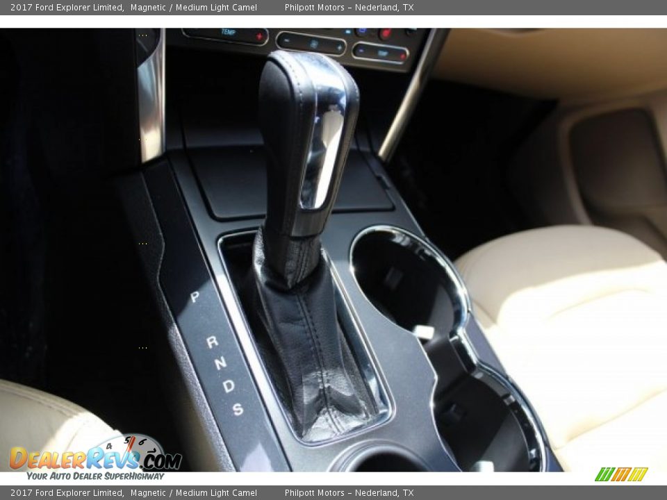 2017 Ford Explorer Limited Magnetic / Medium Light Camel Photo #17