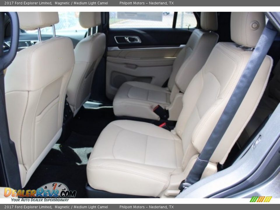 2017 Ford Explorer Limited Magnetic / Medium Light Camel Photo #22