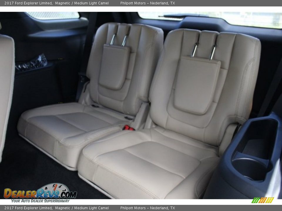 2017 Ford Explorer Limited Magnetic / Medium Light Camel Photo #23