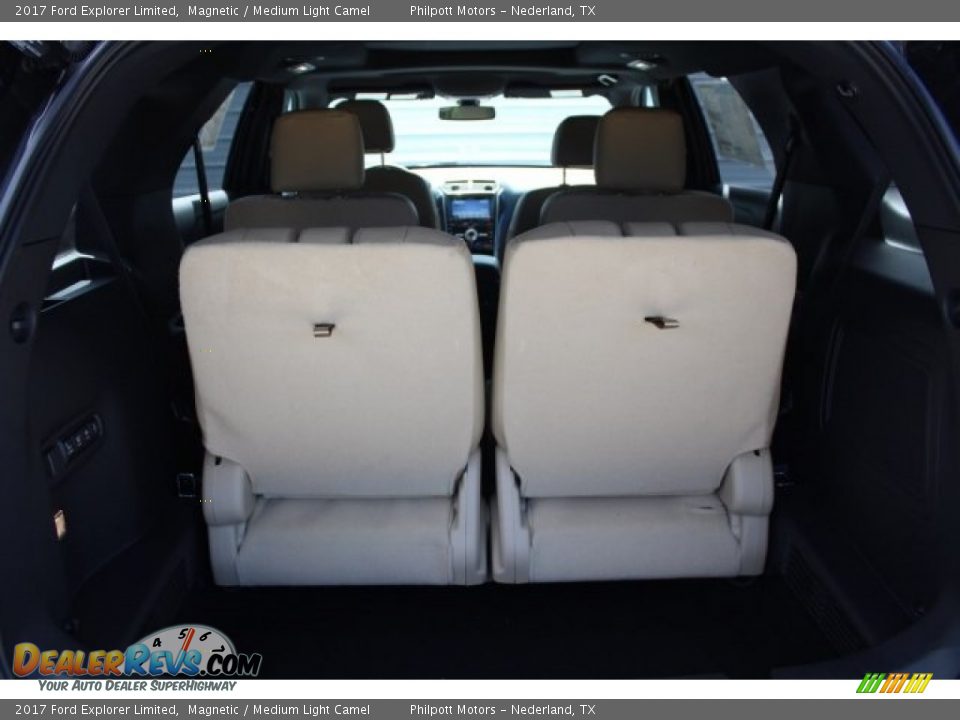 2017 Ford Explorer Limited Magnetic / Medium Light Camel Photo #27