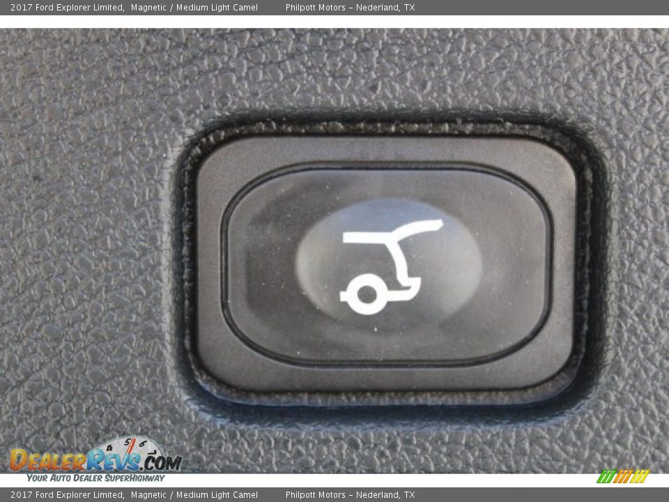 2017 Ford Explorer Limited Magnetic / Medium Light Camel Photo #28
