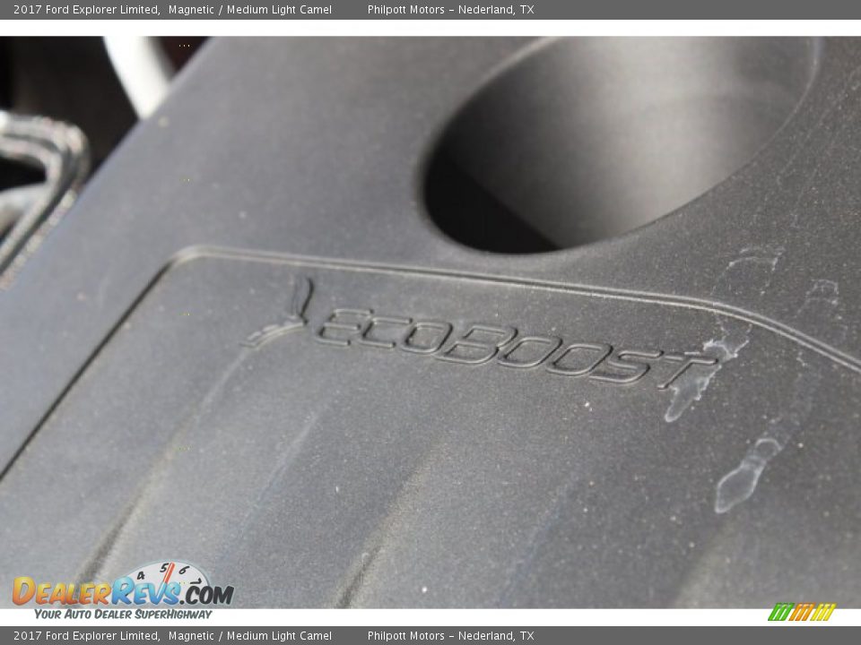 2017 Ford Explorer Limited Magnetic / Medium Light Camel Photo #30