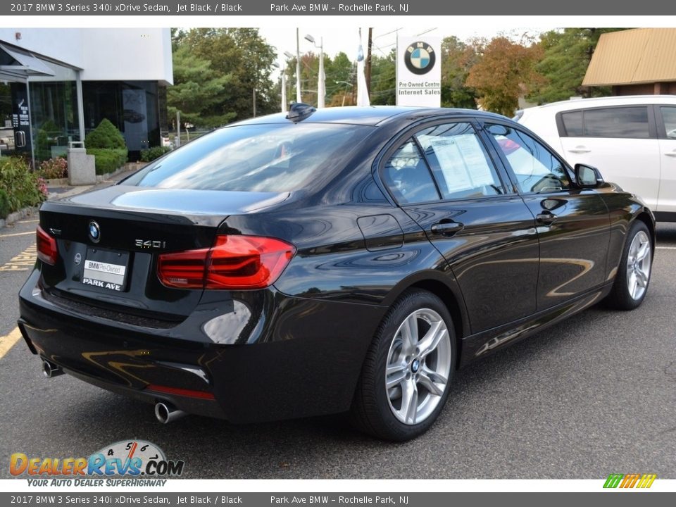 2017 BMW 3 Series 340i xDrive Sedan Jet Black / Black Photo #3