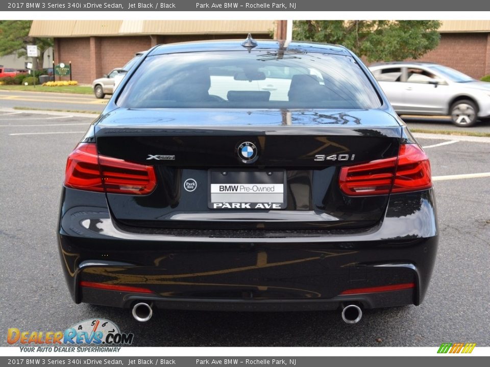 2017 BMW 3 Series 340i xDrive Sedan Jet Black / Black Photo #4