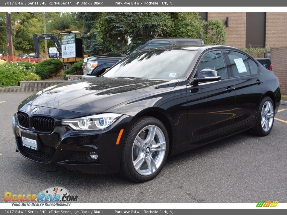 2017 BMW 3 Series 340i xDrive Sedan Jet Black / Black Photo #6