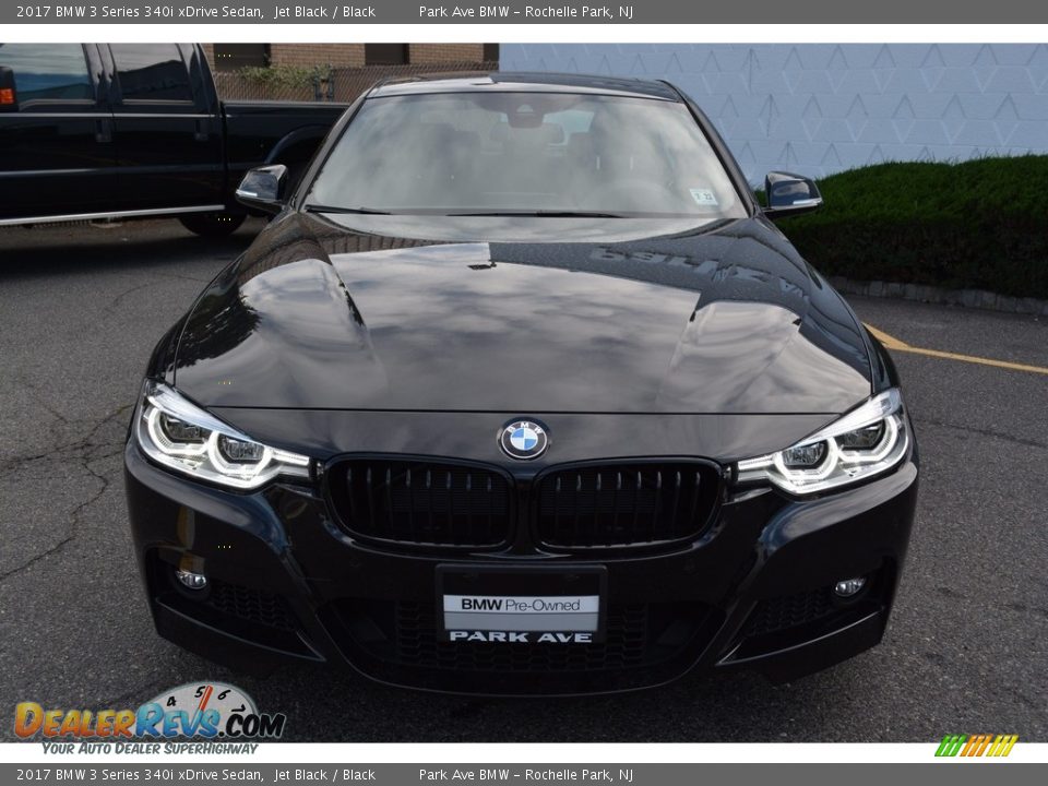 2017 BMW 3 Series 340i xDrive Sedan Jet Black / Black Photo #7