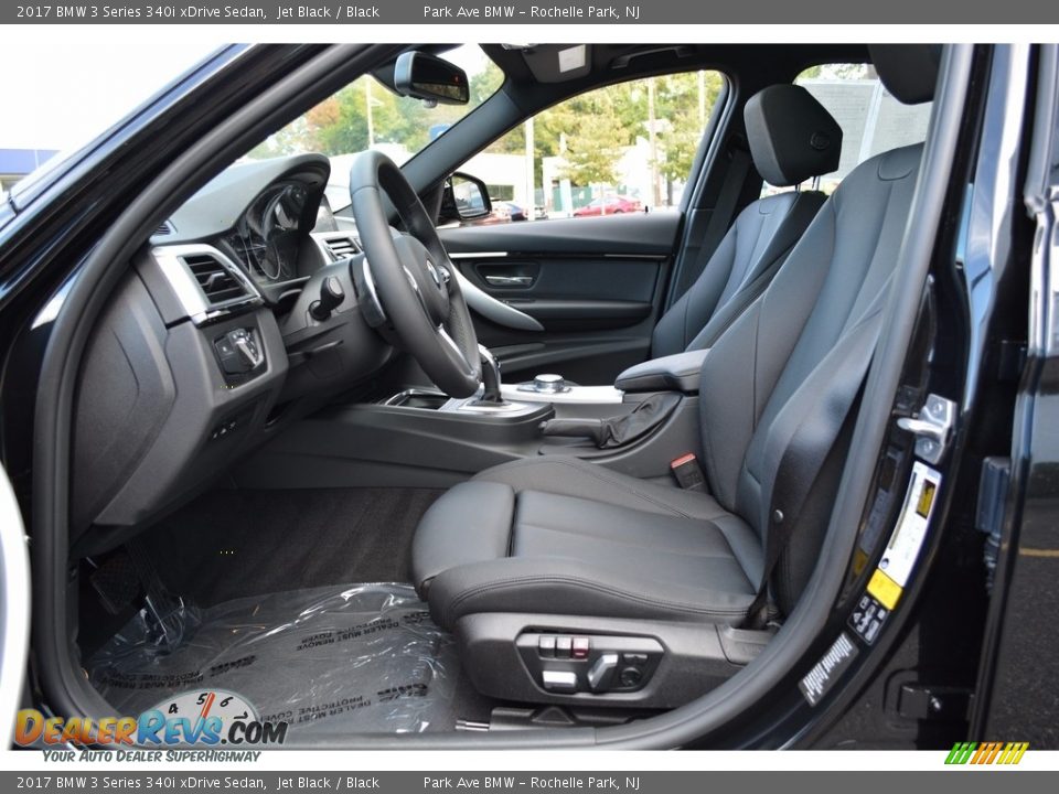2017 BMW 3 Series 340i xDrive Sedan Jet Black / Black Photo #11