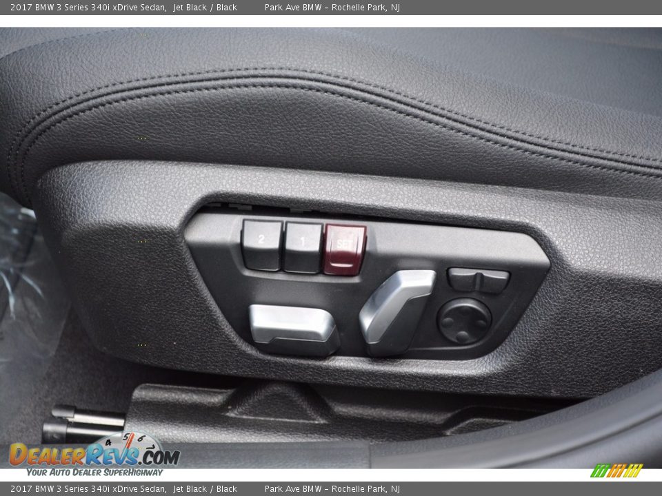2017 BMW 3 Series 340i xDrive Sedan Jet Black / Black Photo #12