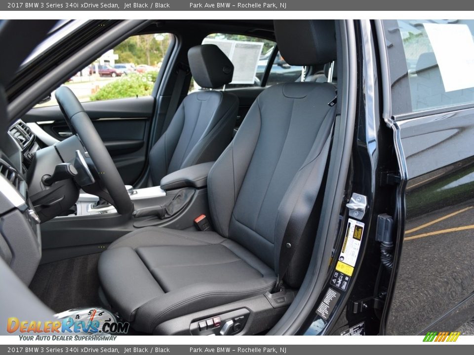 2017 BMW 3 Series 340i xDrive Sedan Jet Black / Black Photo #13