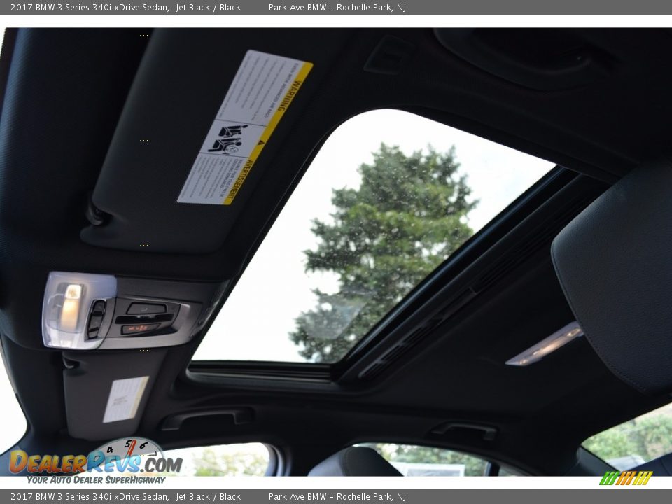 2017 BMW 3 Series 340i xDrive Sedan Jet Black / Black Photo #14