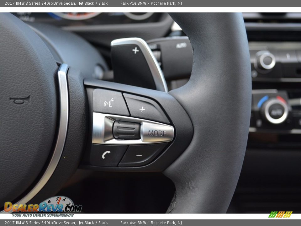 2017 BMW 3 Series 340i xDrive Sedan Jet Black / Black Photo #20