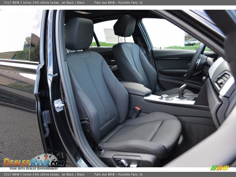 2017 BMW 3 Series 340i xDrive Sedan Jet Black / Black Photo #29