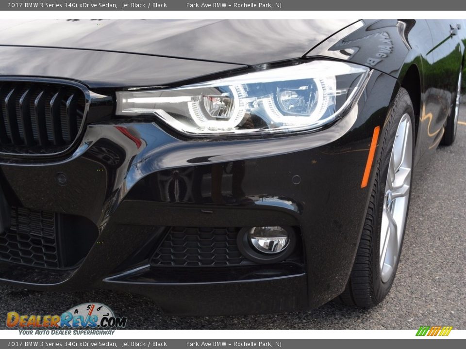2017 BMW 3 Series 340i xDrive Sedan Jet Black / Black Photo #31