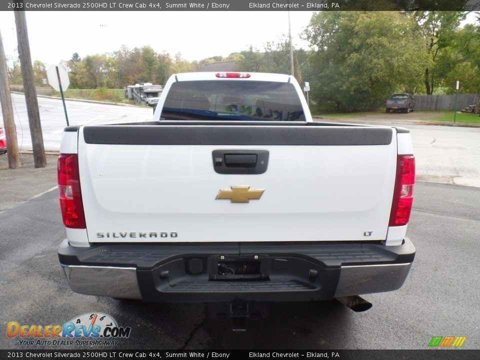 2013 Chevrolet Silverado 2500HD LT Crew Cab 4x4 Summit White / Ebony Photo #7