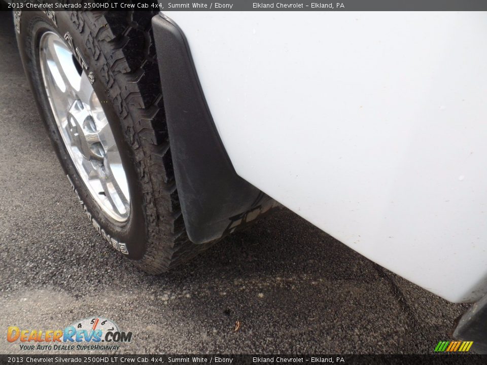 2013 Chevrolet Silverado 2500HD LT Crew Cab 4x4 Summit White / Ebony Photo #11