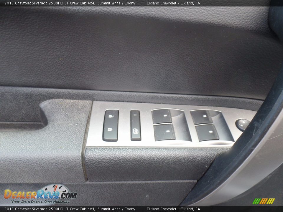 2013 Chevrolet Silverado 2500HD LT Crew Cab 4x4 Summit White / Ebony Photo #17