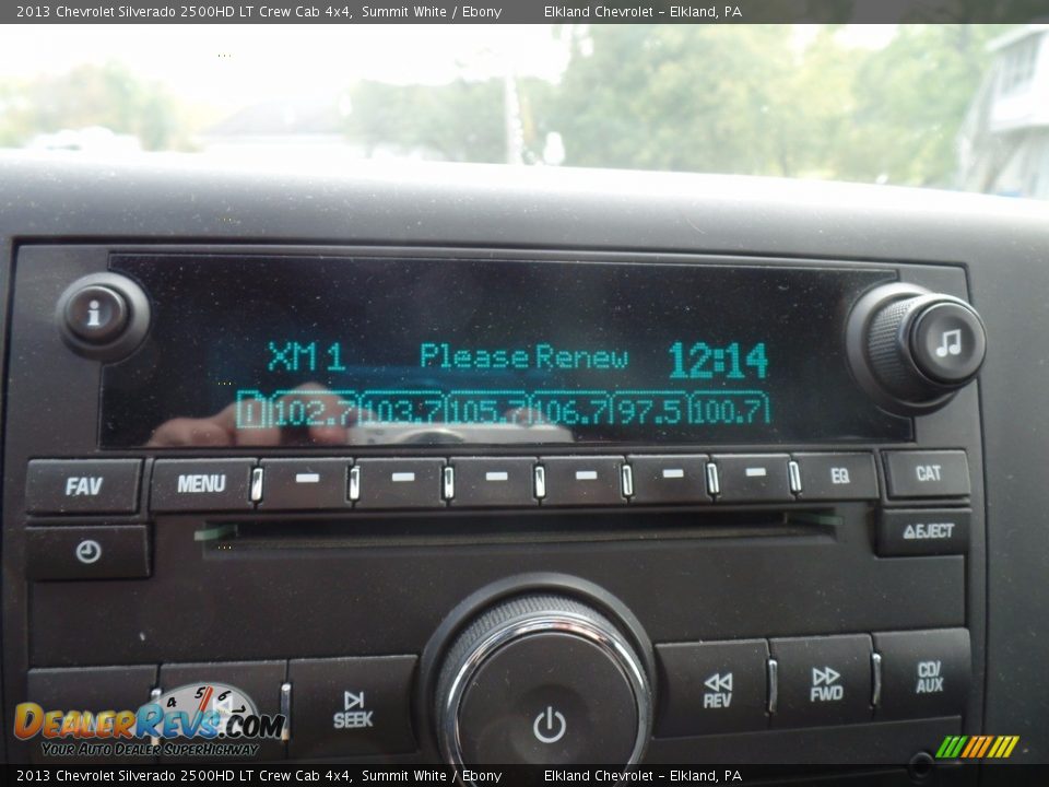 2013 Chevrolet Silverado 2500HD LT Crew Cab 4x4 Summit White / Ebony Photo #27