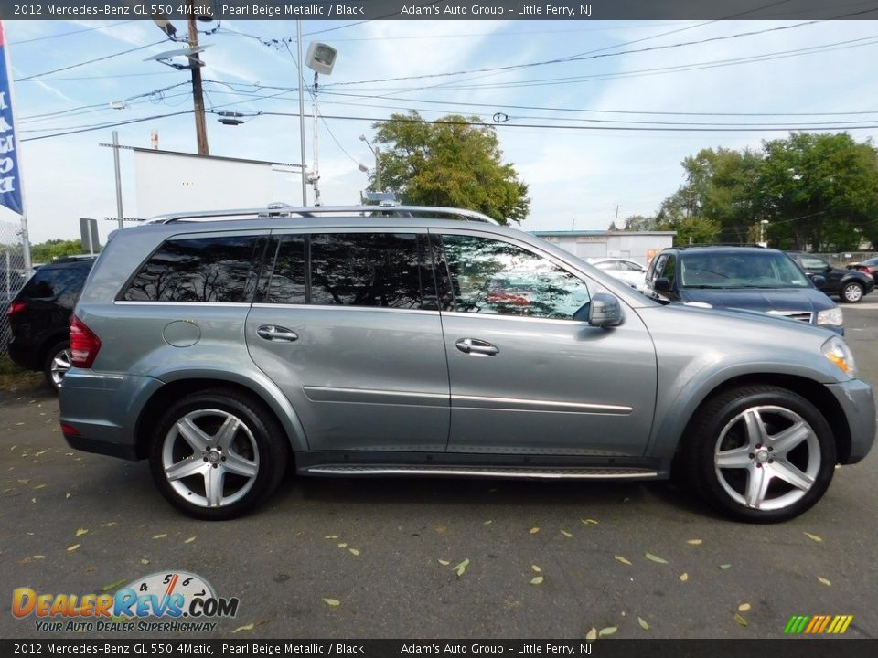 2012 Mercedes-Benz GL 550 4Matic Pearl Beige Metallic / Black Photo #4