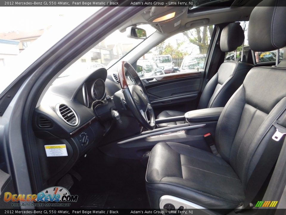 2012 Mercedes-Benz GL 550 4Matic Pearl Beige Metallic / Black Photo #11