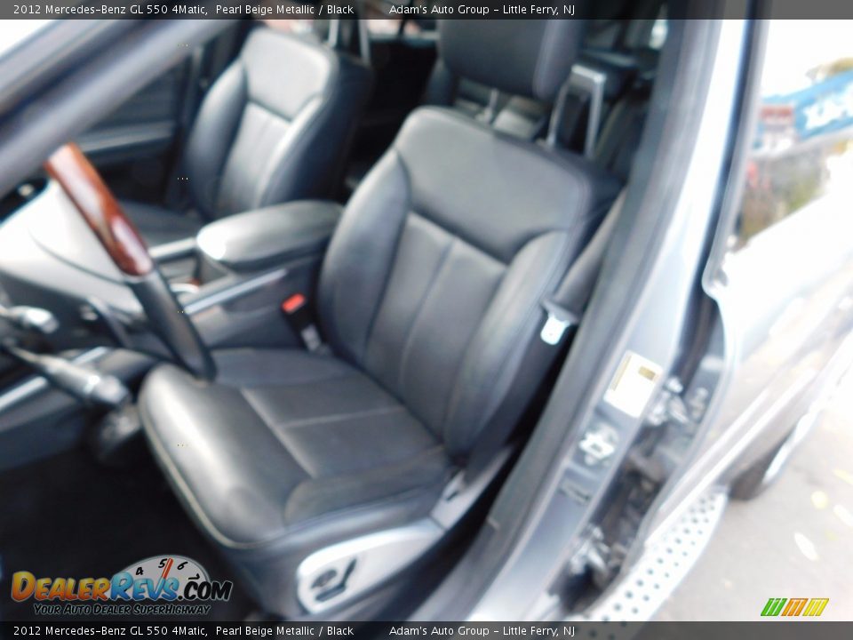 2012 Mercedes-Benz GL 550 4Matic Pearl Beige Metallic / Black Photo #12