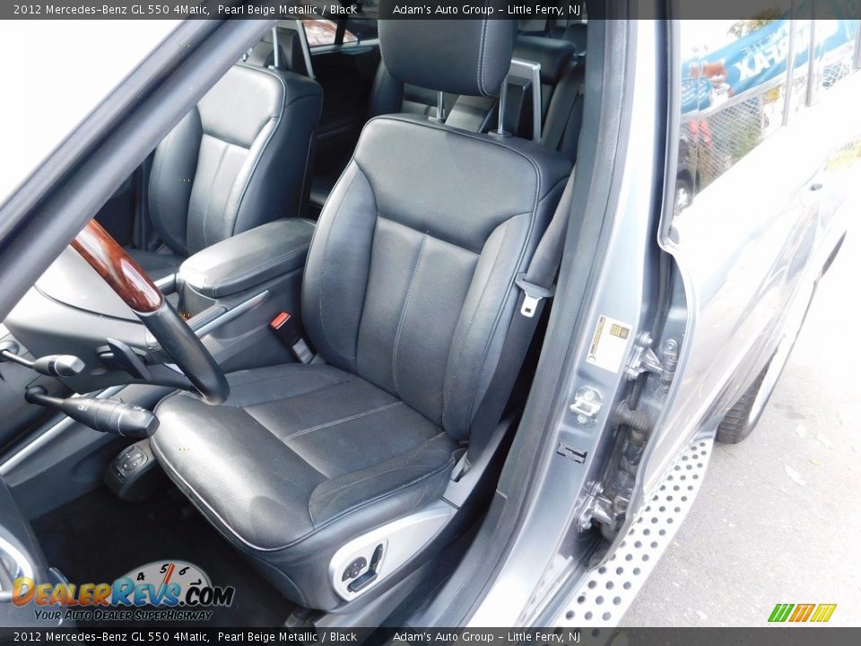 2012 Mercedes-Benz GL 550 4Matic Pearl Beige Metallic / Black Photo #13