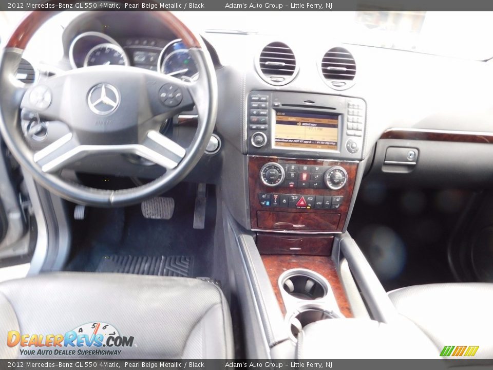 2012 Mercedes-Benz GL 550 4Matic Pearl Beige Metallic / Black Photo #14