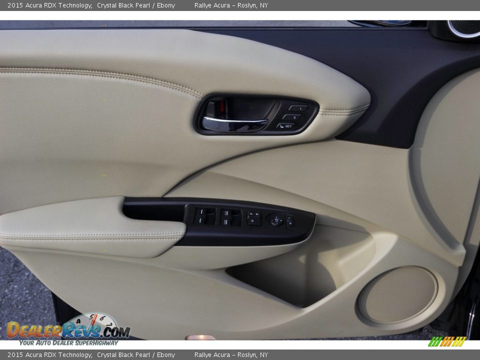 2015 Acura RDX Technology Crystal Black Pearl / Ebony Photo #8
