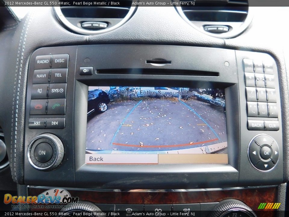2012 Mercedes-Benz GL 550 4Matic Pearl Beige Metallic / Black Photo #18