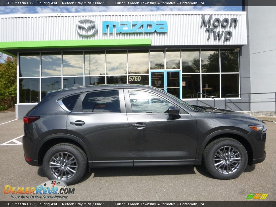 2017 Mazda CX-5 Touring AWD Meteor Gray Mica / Black Photo #1