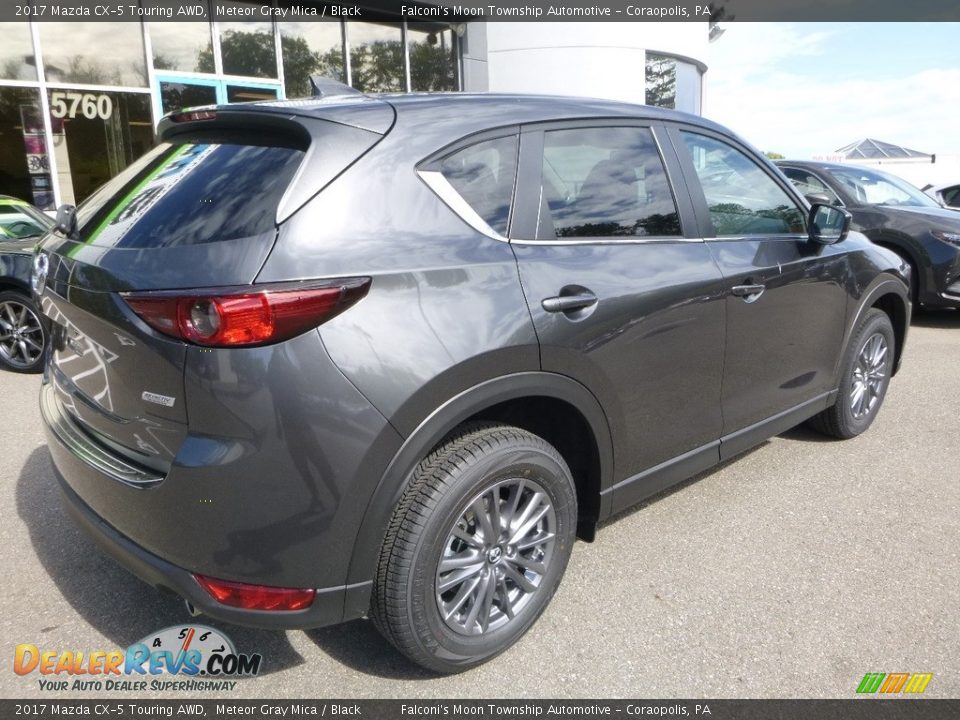 2017 Mazda CX-5 Touring AWD Meteor Gray Mica / Black Photo #2