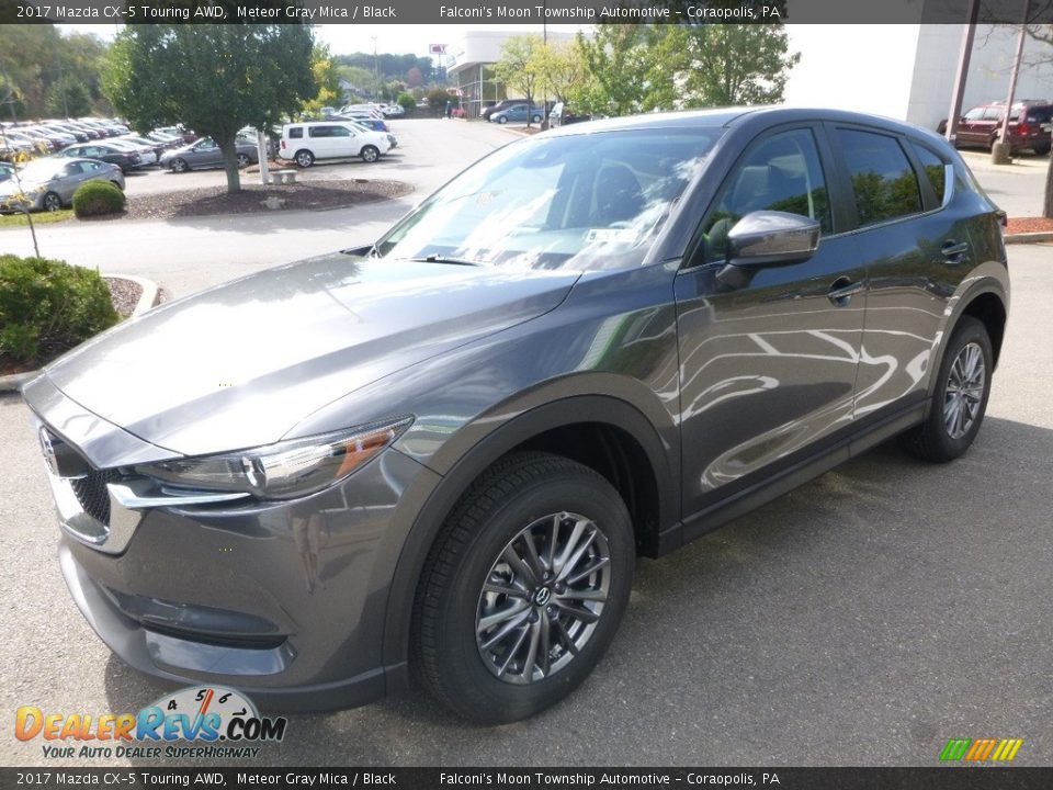2017 Mazda CX-5 Touring AWD Meteor Gray Mica / Black Photo #5