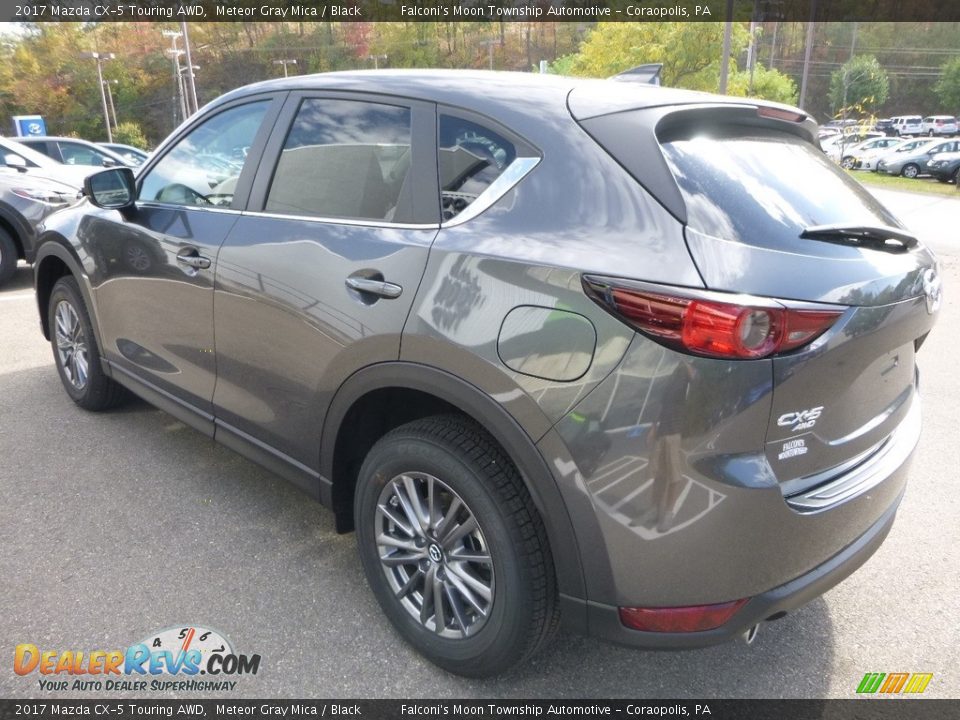 2017 Mazda CX-5 Touring AWD Meteor Gray Mica / Black Photo #6