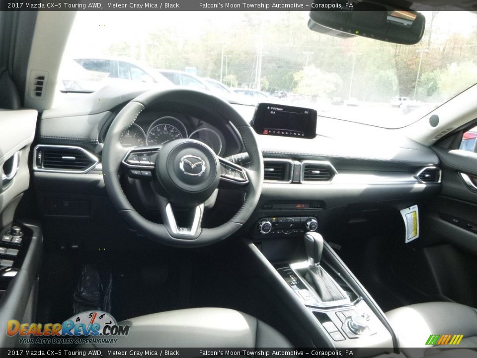 2017 Mazda CX-5 Touring AWD Meteor Gray Mica / Black Photo #9