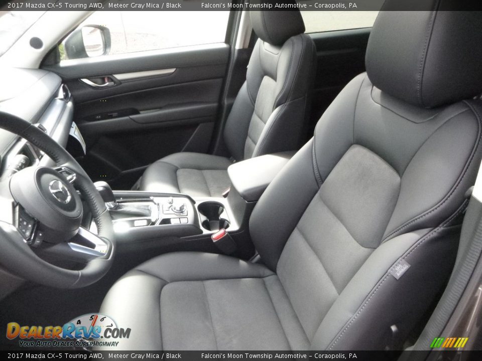 2017 Mazda CX-5 Touring AWD Meteor Gray Mica / Black Photo #11