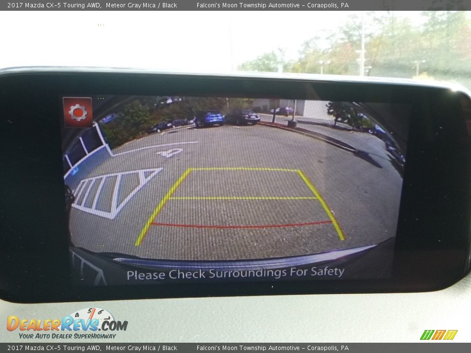 2017 Mazda CX-5 Touring AWD Meteor Gray Mica / Black Photo #15
