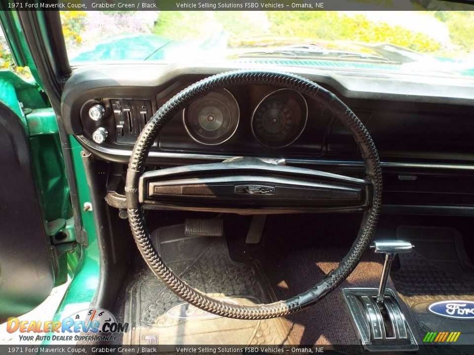 1971 Ford Maverick Coupe Steering Wheel Photo #7