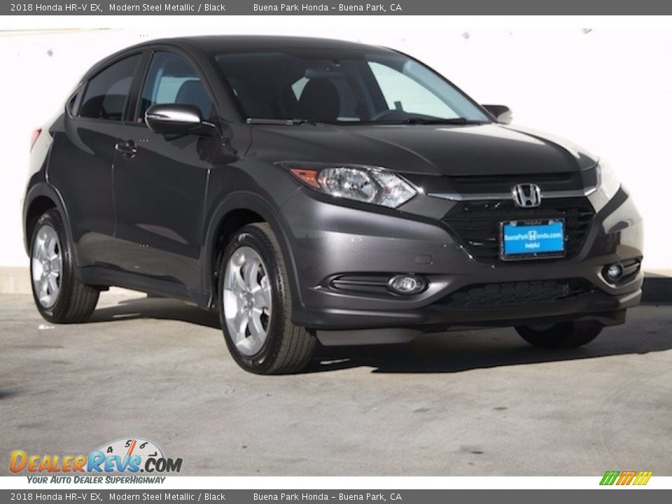 2018 Honda HR-V EX Modern Steel Metallic / Black Photo #1