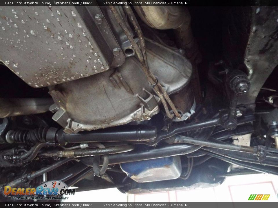 Undercarriage of 1971 Ford Maverick Coupe Photo #17