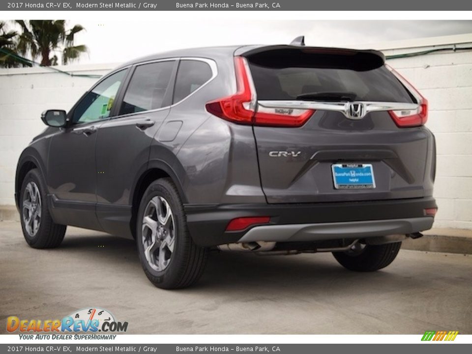 2017 Honda CR-V EX Modern Steel Metallic / Gray Photo #2