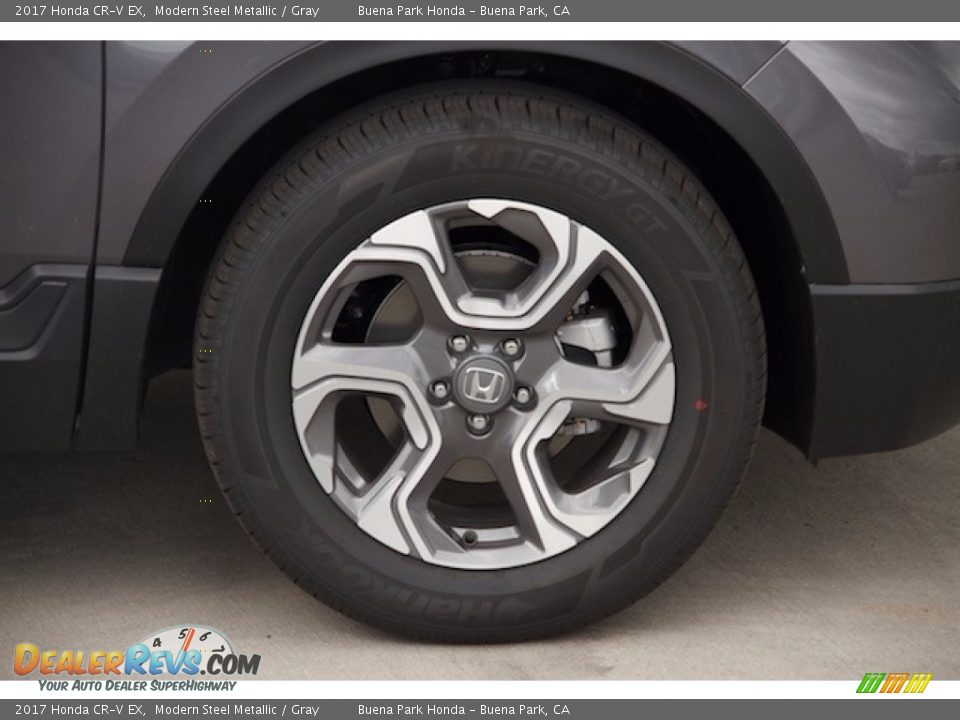 2017 Honda CR-V EX Modern Steel Metallic / Gray Photo #4